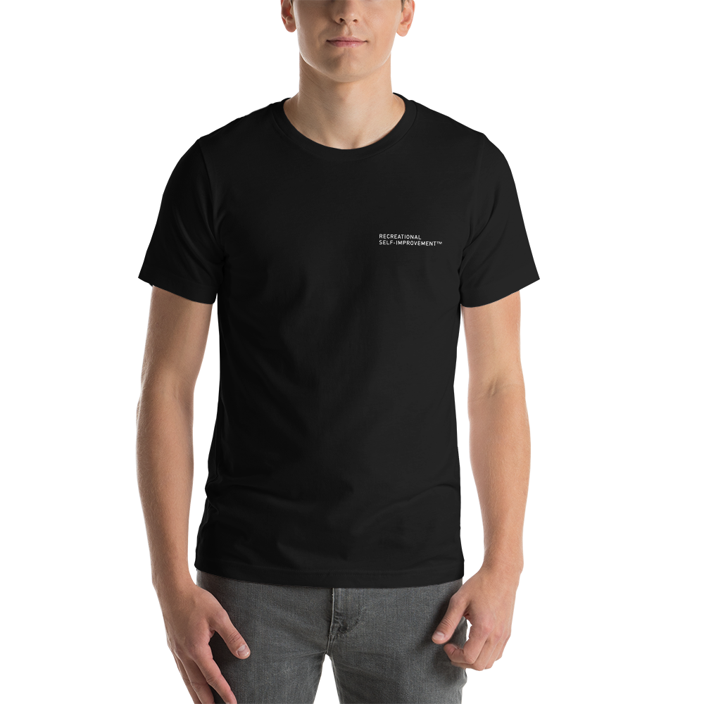 Recreational T-Shirt Unisex Black