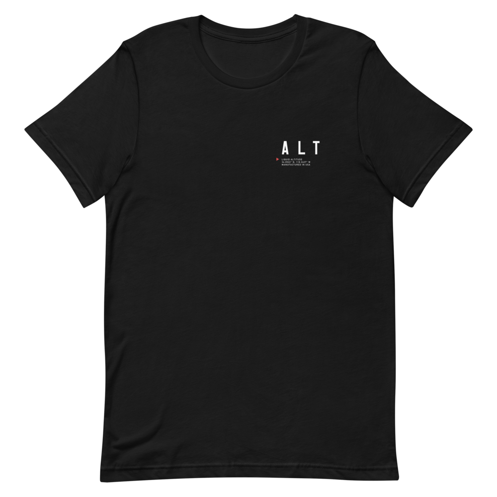 Liquid Altitude T-Shirt Unisex Black